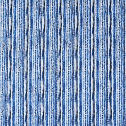 Blue Stripes Quilt Cotton Fabric by Keepsake Calico
