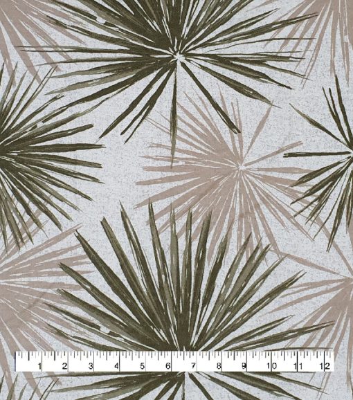 Palm Circles Super Snuggle Flannel Fabric - Image 2