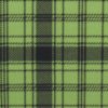 Lime Black Plaid Blizzard Fleece Fabric