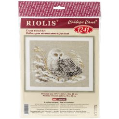 RIOLIS 18 x 14 Owl Counted Cross Stitch Kit