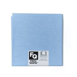 Medium Blue Cotton Fabric Quarter