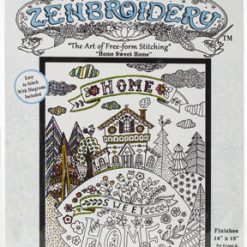 Design Works 14 x 18 Home Sweet Home Stamped Embroidery Kit