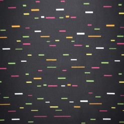 Rectangles on Black Quilt Cotton Fabric by Quilter s Showcase