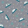 Space Animals Super Snuggle Flannel Fabric