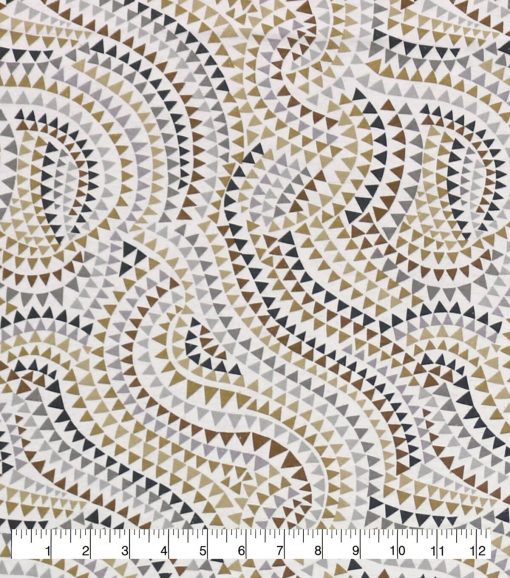Triangle Swirl Super Snuggle Flannel Fabric - Image 3