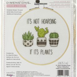 Dimensions Plant Cross Stitch Kit 6  Hoop