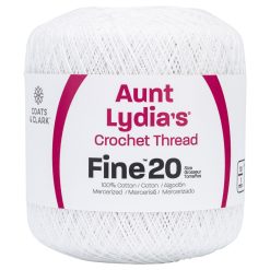 Aunt Lydia s White Fine Crochet Thread