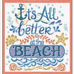 Imaginating 10 Life is Better at the Beach Counted Cross Stitch Kit