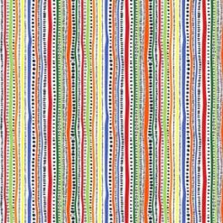 Fabric Traditions Primary Stripe Cotton Fabric by Keepsake Calico