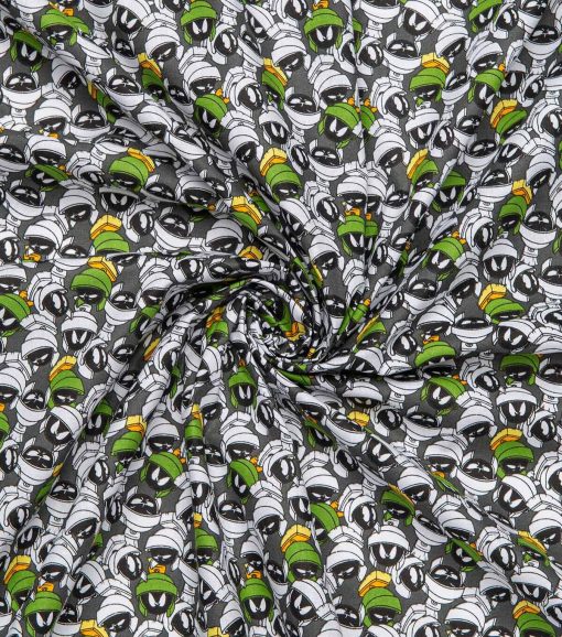 Looney Tunes Marvin Martian Cotton Fabric - Image 4