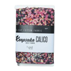 1yd Precut Multicolor Floral Quilt Cotton Fabric by Keepsake Calico