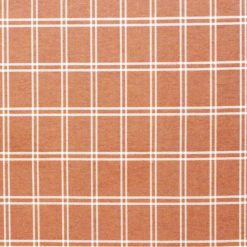 Super Snuggle Rust Plaid Flannel Fabric