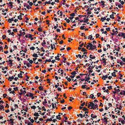 Purple Orange Oil Slick Super Snuggle Flannel Fabric