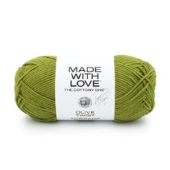 Lion Brand Tom Daley Made With Love The Cottony One Worsted Cotton Yarn