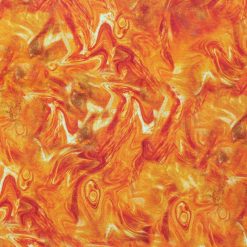 Orange Oil Slick Quilt Cotton Fabric by Keepsake Calico