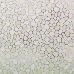 Privacy Film Mosaic Door   window