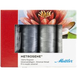 Mettler Metrosene Thread Kits 4 Pkg Grey