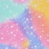 Pastel Tie Dye Novelty Cotton Fabric