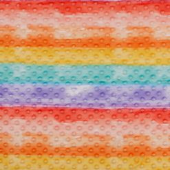Soft   Minky Rainbow Ombre Dot Fleece Fabric