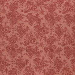Large Tonal Floral Red 108 Wide Flannel Fabric