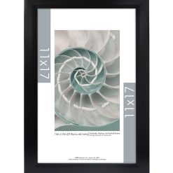 MCS 11 x 17 Black Poster Gallery Frame