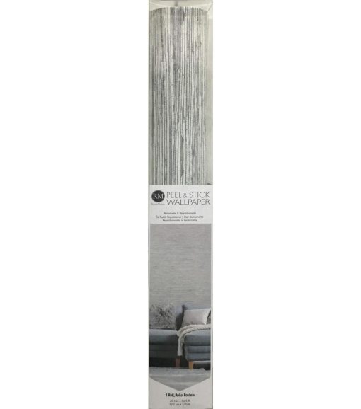 York Wallcoverings Wallpaper Grey Grasscloth - Image 11