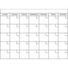 RoomMates Basics Dry Erase Calendar Decals