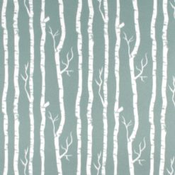 Birch Blizzard Prints Fleece Fabric