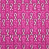 Breast Cancer Awareness Super Snuggle Pink Ribbon Flannel Fabric