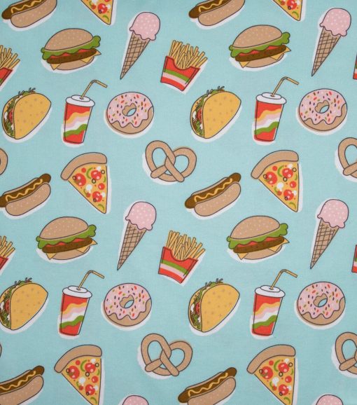 Super Snuggle Junk Food Flannel Fabric - Image 2