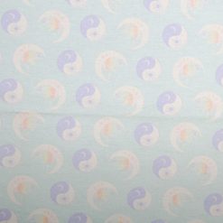 Moon Yin Yang Toss Super Snuggle Flannel Fabric