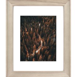 11 x 14 Matted to 8 x 10 Burnt Pine Table Frame by Hudson 43