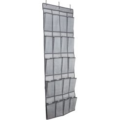 Simplify 54 Gray 20 Pocket Shoe Organizer