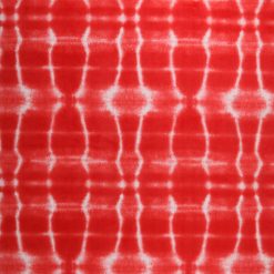 Sew Lush Red Tie Dye Fleece Fabric