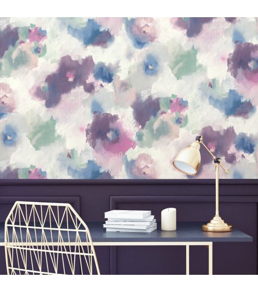 RoomMates Wallpaper Impressionist Floral - Image 3