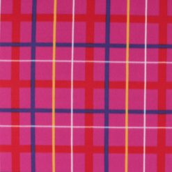 Blizzard Prints Come Together Plaid Fleece Fabric