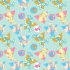 Rockos Modern Life Shapes Cotton Fabric