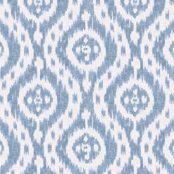 Surface Style 20.5  x 18  Chambray Ikat Tracery Peel   Stick Wallpaper