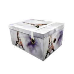 13.5 Landmarks Rectangle Box With Elastic Strap by Hudson 43