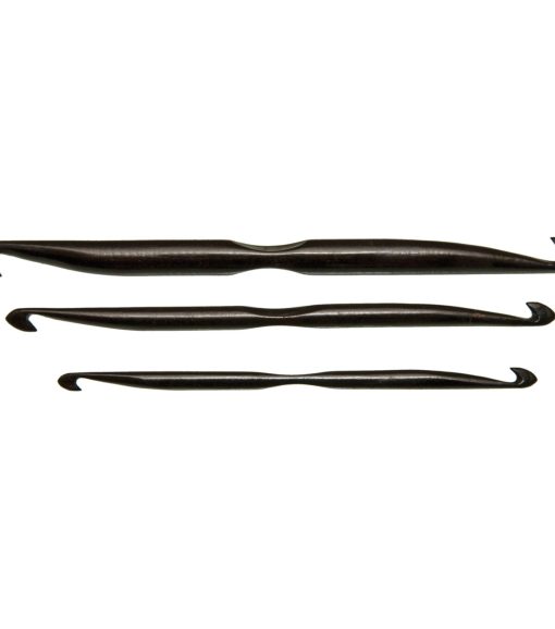 Double Ended Ebony Crochet Hooks - Image 2