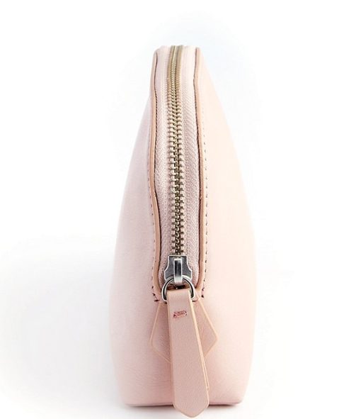 Leather Small Cosmetic Bag - Image 3