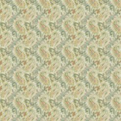 Brown Fall Critters Paisley Premium Cotton Fabric