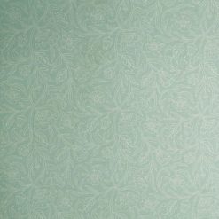 Green Floral Super Snuggle Flannel Fabric