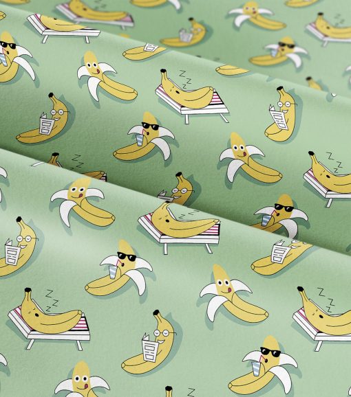 Banana Vacation Super Snuggle Flannel Fabric - Image 2