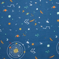 POP! Space Icons Super Snuggle Flannel Fabric