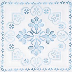 Jack Dempsey Needle Art 18 Americana Stamped White Quilt Blocks 6pk