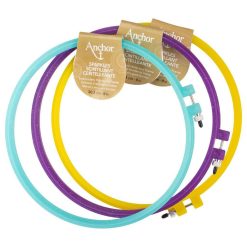 Anchor Sparkle Hoop - 8in