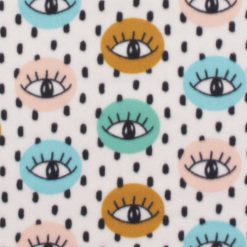 Eyes Blizzard Fleece Fabric