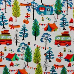 Campers Super Snuggle Flannel Fabric