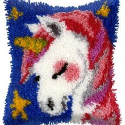 Orchidea 10 Unicorn Canvas Latch Hook Kit 4080